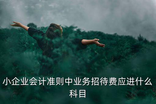 小企業(yè)發(fā)生的業(yè)務(wù)招待費(fèi)通過(guò)什么科目核算，業(yè)務(wù)招待費(fèi)屬于什么會(huì)計(jì)科目