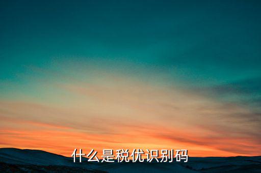 什么保單有稅優(yōu)識(shí)別碼，什么是稅優(yōu)識(shí)別碼