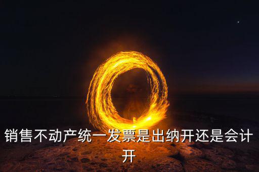 買不動產(chǎn)開什么票，銷售不動產(chǎn)統(tǒng)一發(fā)票是出納開還是會計開
