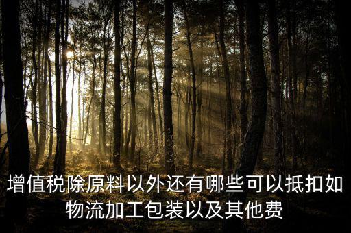 什么費(fèi)用可以抵扣增值稅，增值稅抵扣哪些費(fèi)用可抵扣呢營(yíng)業(yè)稅小規(guī)模和一般納稅人建安業(yè)都是