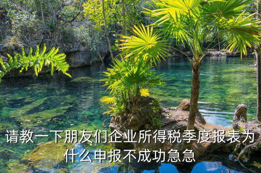 江蘇國稅三季度為什么申報不了，國稅網(wǎng)上季度申報表申報失敗怎樣回事
