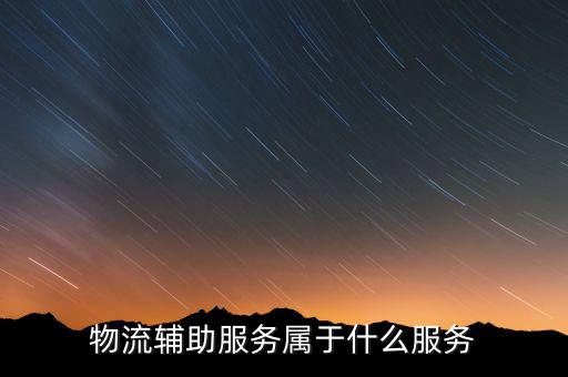 物流輔助服務費是什么意思，服務費是什么
