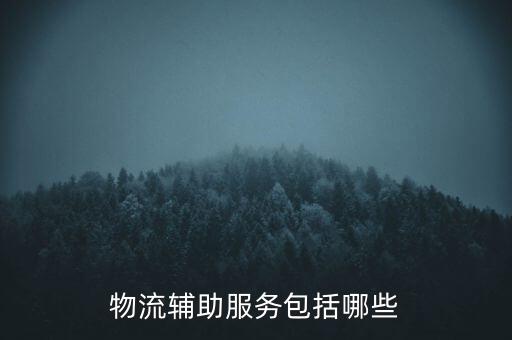物流輔助服務(wù)費是什么，物流輔助費的銷項稅金繳納城建稅及附加