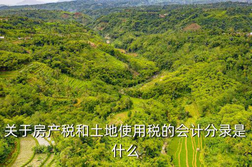 房產(chǎn)稅和土地使用稅計(jì)入什么科目，房產(chǎn)稅和土地稅應(yīng)該用哪個(gè)科目核算