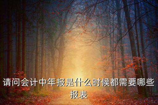 報(bào)稅年報(bào)都準(zhǔn)備什么時(shí)候，年報(bào)需要報(bào)什么表什么時(shí)間報(bào)
