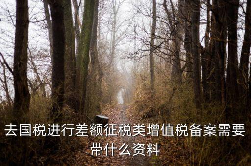 去國稅備案都帶什么，三證合一需要去國稅備案請問需要帶什么