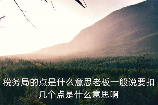 稅務(wù)局是什么意思，國稅局的具體解釋是什么