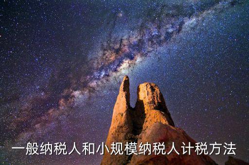 什么是一般計(jì)稅方法，一般納稅人計(jì)稅方法