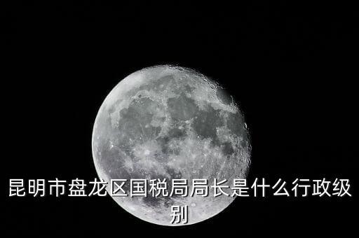 國家稅務局局長是什么級別，地級市的國稅局局長是什么干部