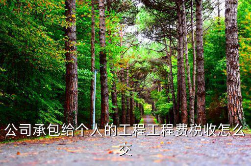 工程如何稅收，工程公司都要交那些稅