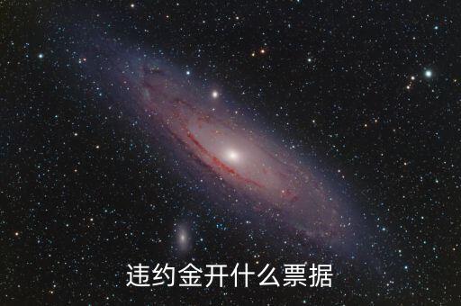 違約金用什么票據(jù)，違約金開什么票據(jù)