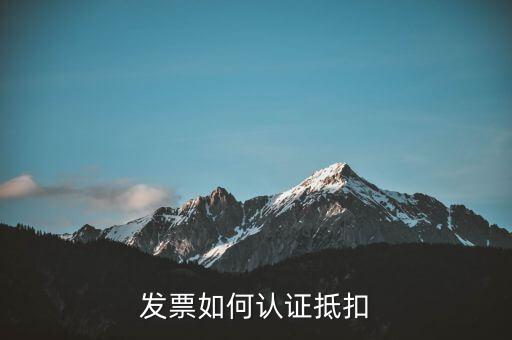 增值稅抵扣如何認(rèn)證，增值稅抵扣發(fā)票怎么認(rèn)證申報(bào)呀