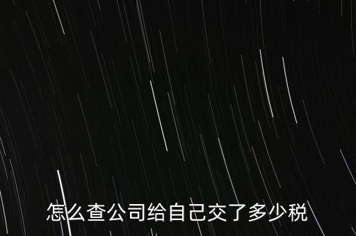 如何查公司的繳稅，現(xiàn)在查公司是否交納稅怎樣查