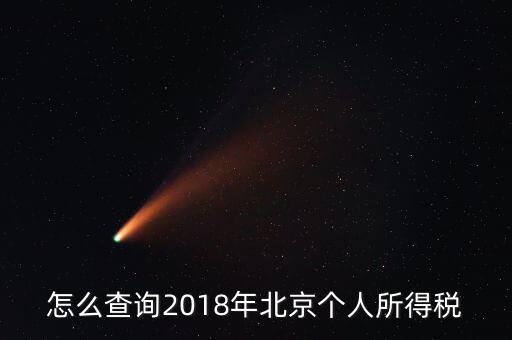 北京如何查納稅記錄，2018年北京個(gè)人所得稅繳納記錄查詢?nèi)绾尾?/></a></span><span id=
