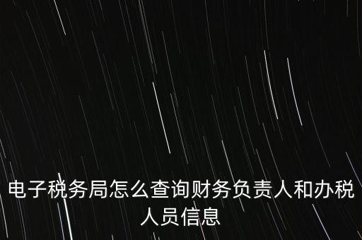 如何查詢單位國(guó)稅辦稅員，如何查詢本人是哪幾家公司的辦稅人員