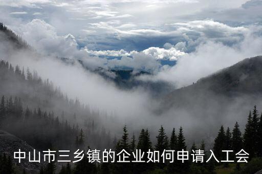 企業(yè)工會如何申報，中山市三鄉(xiāng)鎮(zhèn)的企業(yè)如何申請入工會