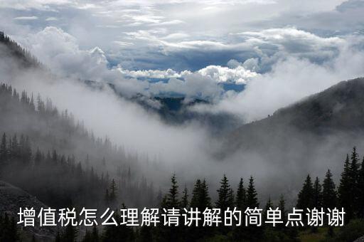 納稅人如何認(rèn)識增值，增值稅的理解