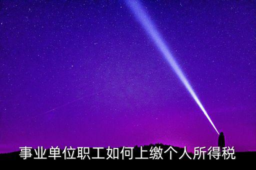 事業(yè)單位如何補(bǔ)繳個(gè)稅，事業(yè)單位補(bǔ)發(fā)工資個(gè)人所得稅如何繳納