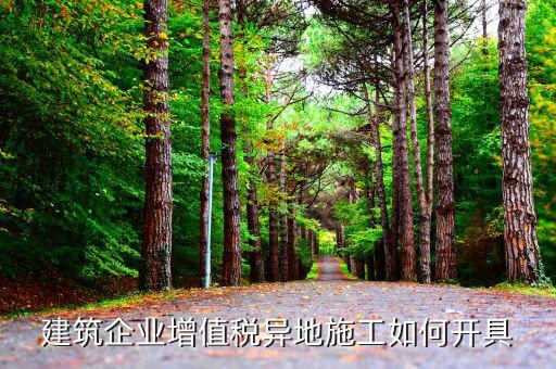 外地施工 單位如何開票，建筑施工企業(yè)出省施工稅票問題怎么開據(jù)