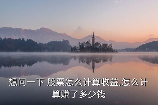 想問一下 股票怎么計算收益,怎么計算賺了多少錢