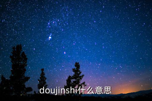 辛宇是什么意思，doujinshi什么意思