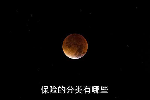 根據什么分類可以把保險分為，保險的分類有哪些