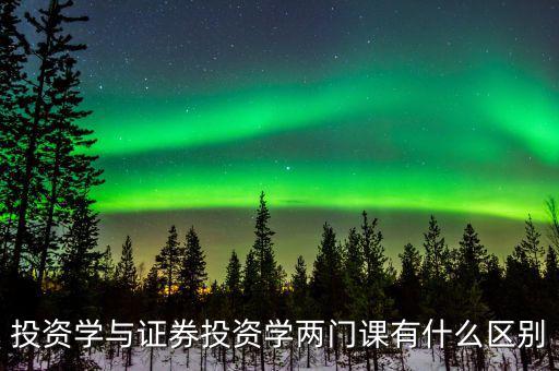 什么叫投資學(xué)，投資學(xué)是一門獨(dú)立的學(xué)科還是從屬于金融或經(jīng)濟(jì)學(xué)