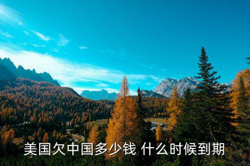 美國為什么欠中國錢，美國為什么會負(fù)債