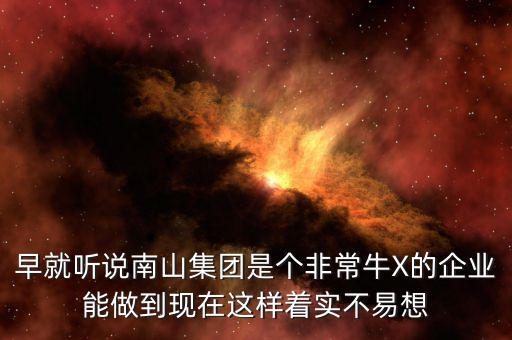 南山集團(tuán)對(duì)南山村的作用有什么，南山村的介紹