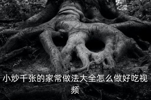 炒什么張，河南飯館的炒千張是什么