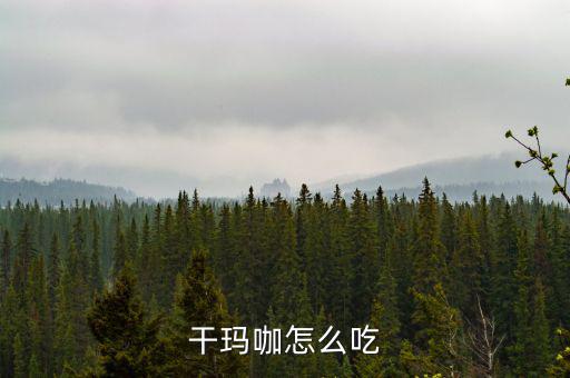 龍健瑪咖干片怎么吃有什么用，干瑪咖怎么吃