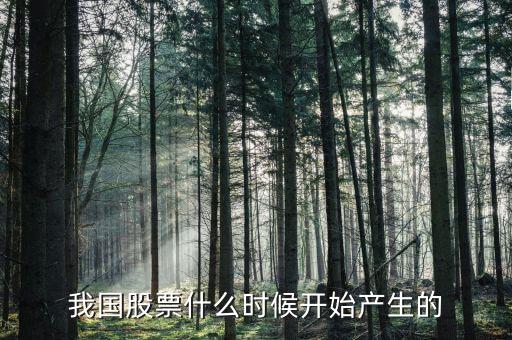 股票什么時(shí)候出來的，股票是什么時(shí)候出現(xiàn)的從世界范圍看