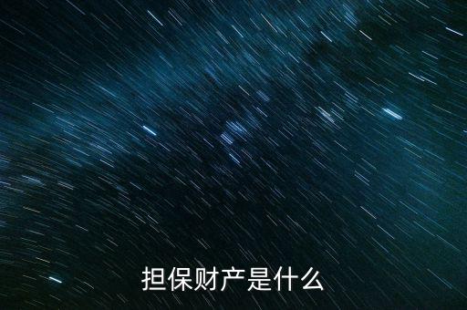 擔(dān)保法定產(chǎn)區(qū)是什么意思，擔(dān)保財產(chǎn)是什么