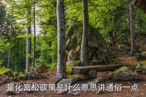 量化寬松政策是什么意思，什么叫做量化寬松政策