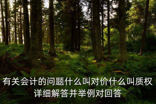 什么是過去的對價(jià)，什么是對價(jià)制度