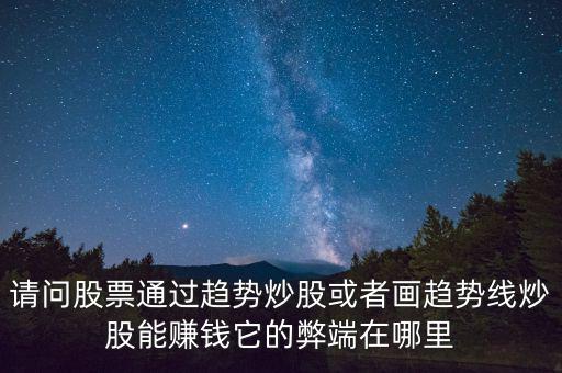 為什么劃趨勢線容易賺錢，為什么均線看起來很容易盈利但實則比較難