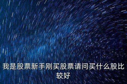 新手買什么股票好，我是股票新手剛買股票請(qǐng)問(wèn)買什么股比較好
