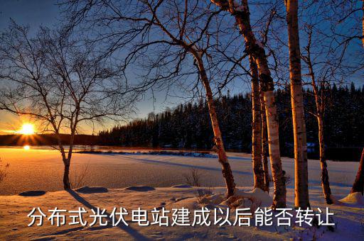 光伏電站批文轉(zhuǎn)讓什么價(jià)格，分布式光伏電站建成以后能否轉(zhuǎn)讓