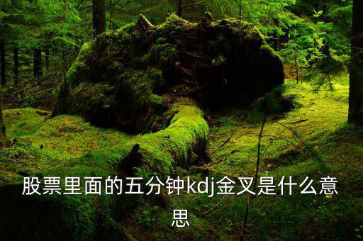 什么叫kdj金叉，KDJ快金叉是什么意思