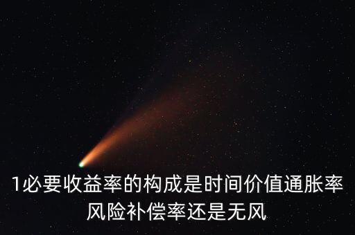 普通股的必要收益率是由什么組成，計算股票價格中的必要收益率是什么東西