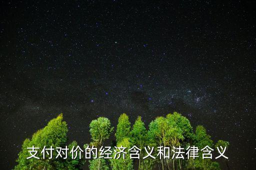 交易對(duì)價(jià)什么意思，車輛買(mǎi)賣已經(jīng)支付對(duì)價(jià)什么意思