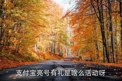 支付寶首貸有禮是什么，支付寶亮號(hào)有禮是啥么活動(dòng)呀