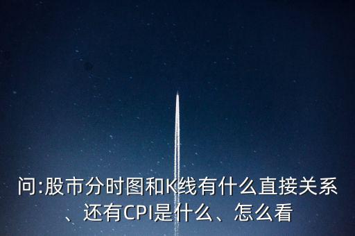 問:股市分時(shí)圖和K線有什么直接關(guān)系、還有CPI是什么、怎么看