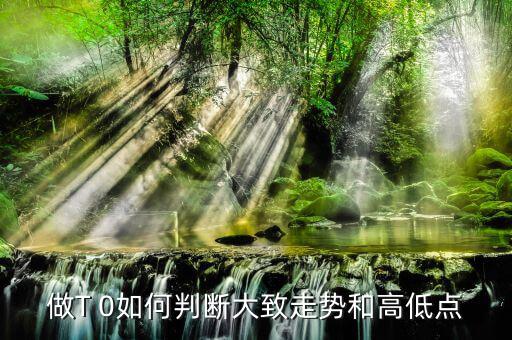 做T 0如何判斷大致走勢和高低點(diǎn)