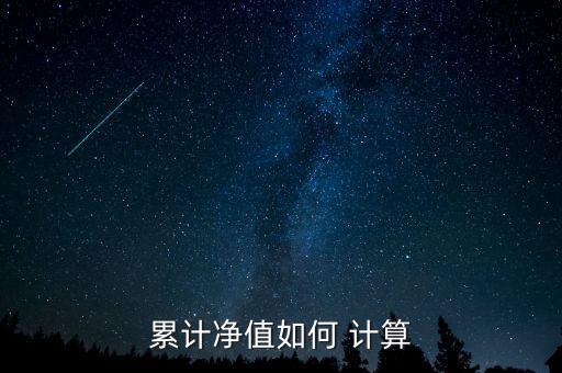 累計(jì)值怎么計(jì)算,基金單位累計(jì)凈值是基金成立以來的全部收益