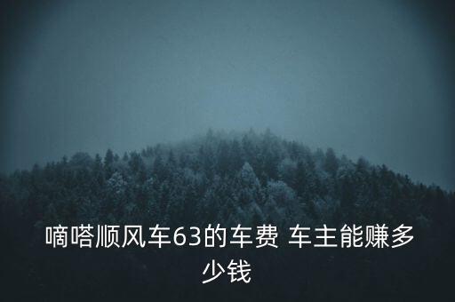 嘀嗒拼車車主怎么收錢,打車上下班拼車新玩法