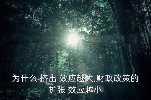 怎么判斷擠出效應(yīng)是大是小,貨幣需求函數(shù)中k的大小取決于大小