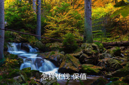怎樣讓錢(qián) 保值