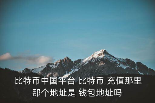 比特幣中國(guó)平臺(tái) 比特幣 充值那里那個(gè)地址是 錢包地址嗎