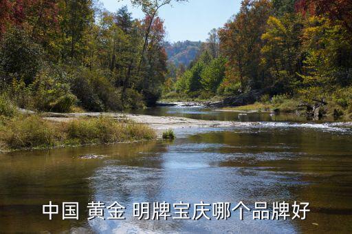 中國 黃金 明牌寶慶哪個(gè)品牌好